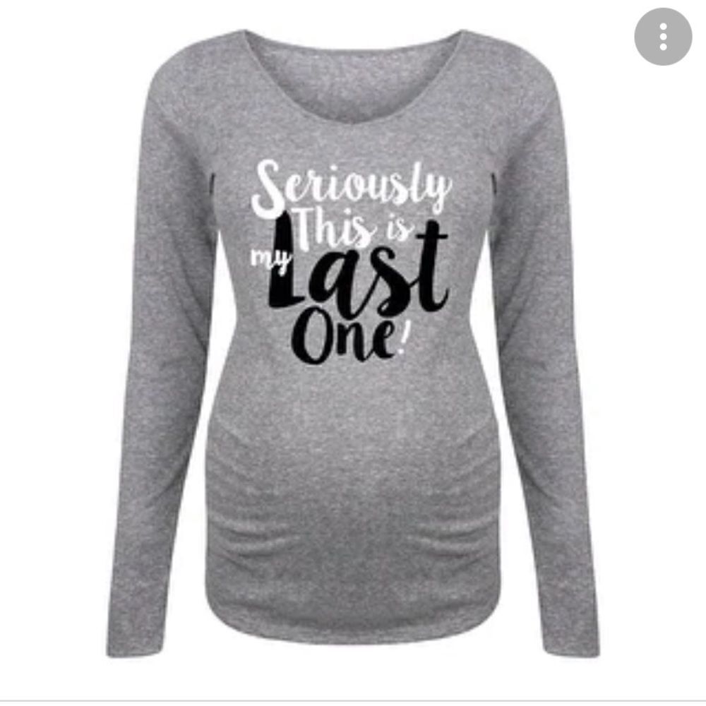 🐥🐣🍼HOST PICK🐥🐣🍼Maternity Tee. “this is my last one!” ADORABLE! HP 10/28/23